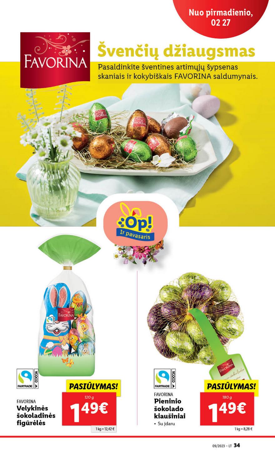 Lidl maisto prekių leidinys akcijos nuo 
  2023-02-27 iki 
  2023-03-05 | Leidinukas.lt puslapis 34