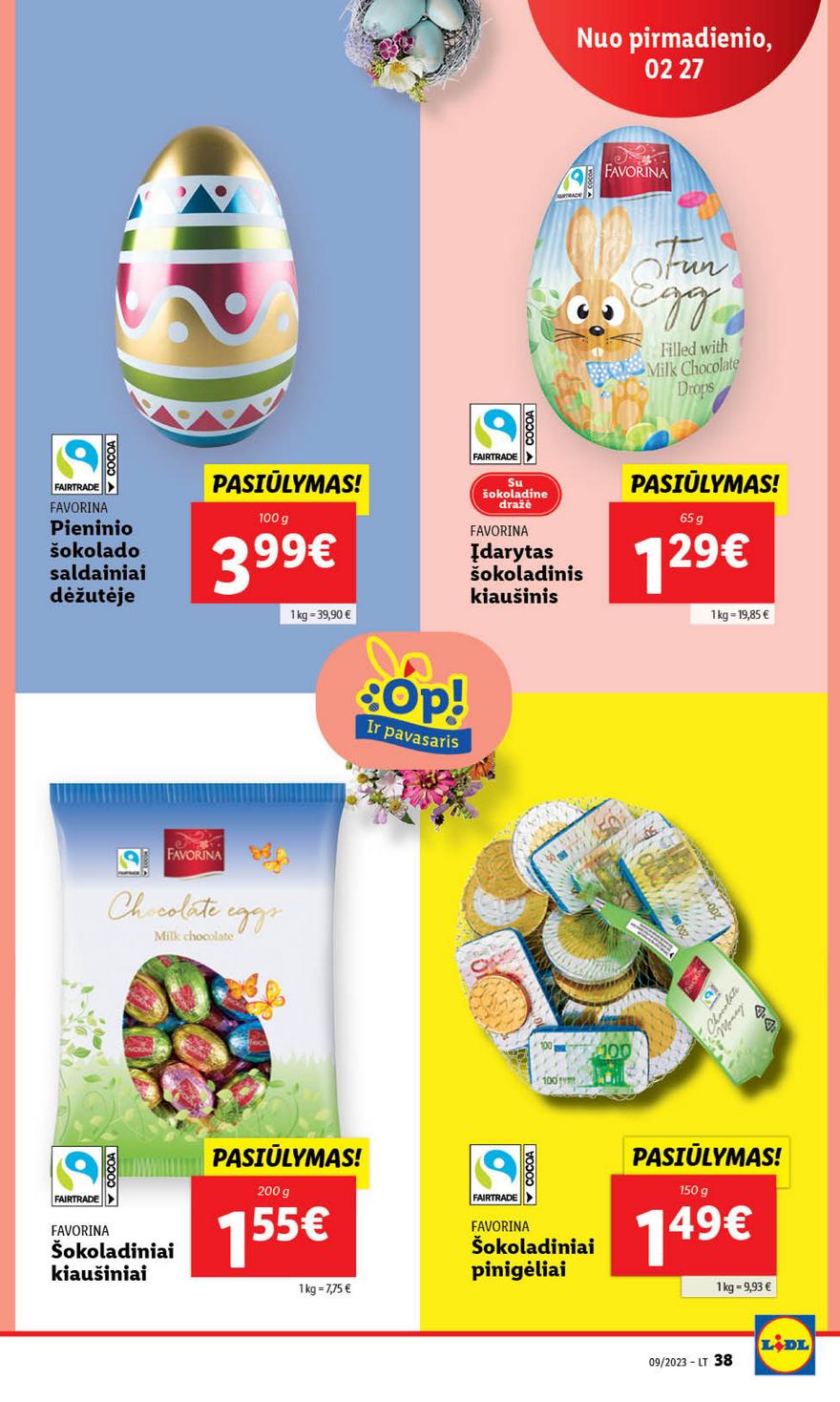 Lidl maisto prekių leidinys akcijos nuo 
  2023-02-27 iki 
  2023-03-05 | Leidinukas.lt puslapis 38