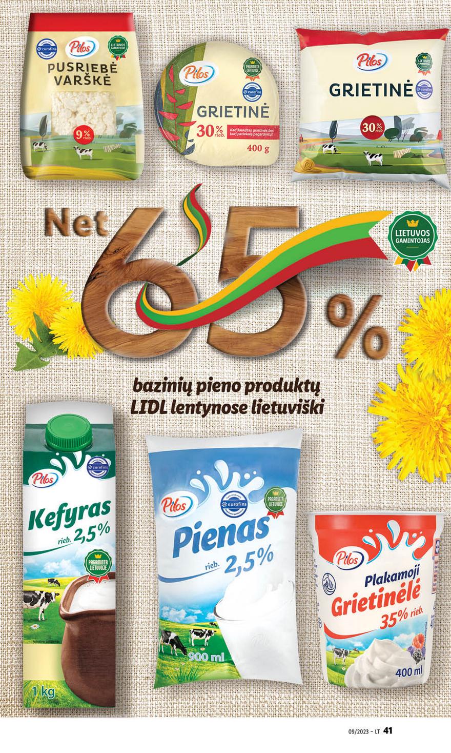 Lidl maisto prekių leidinys akcijos nuo 
  2023-02-27 iki 
  2023-03-05 | Leidinukas.lt puslapis 41