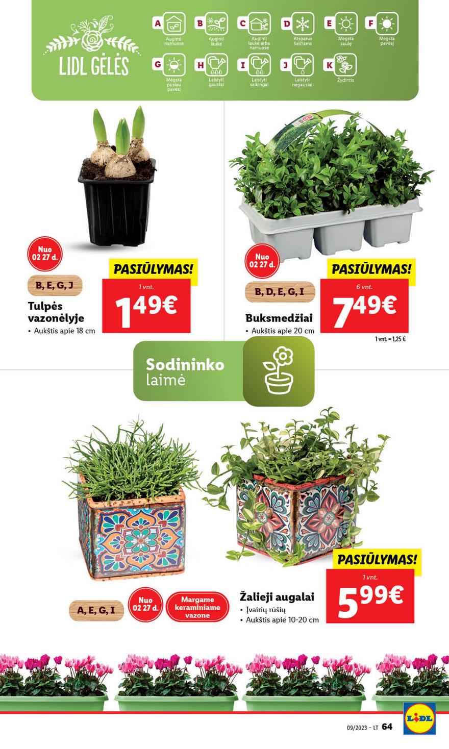 Lidl maisto prekių leidinys akcijos nuo 
  2023-02-27 iki 
  2023-03-05 | Leidinukas.lt puslapis 64