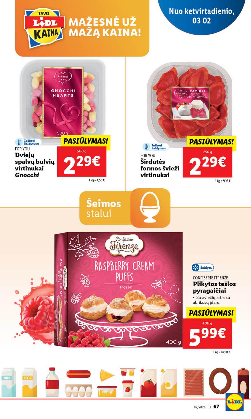 Lidl maisto prekių leidinys akcijos nuo 
  2023-02-27 iki 
  2023-03-05 | Leidinukas.lt puslapis 67