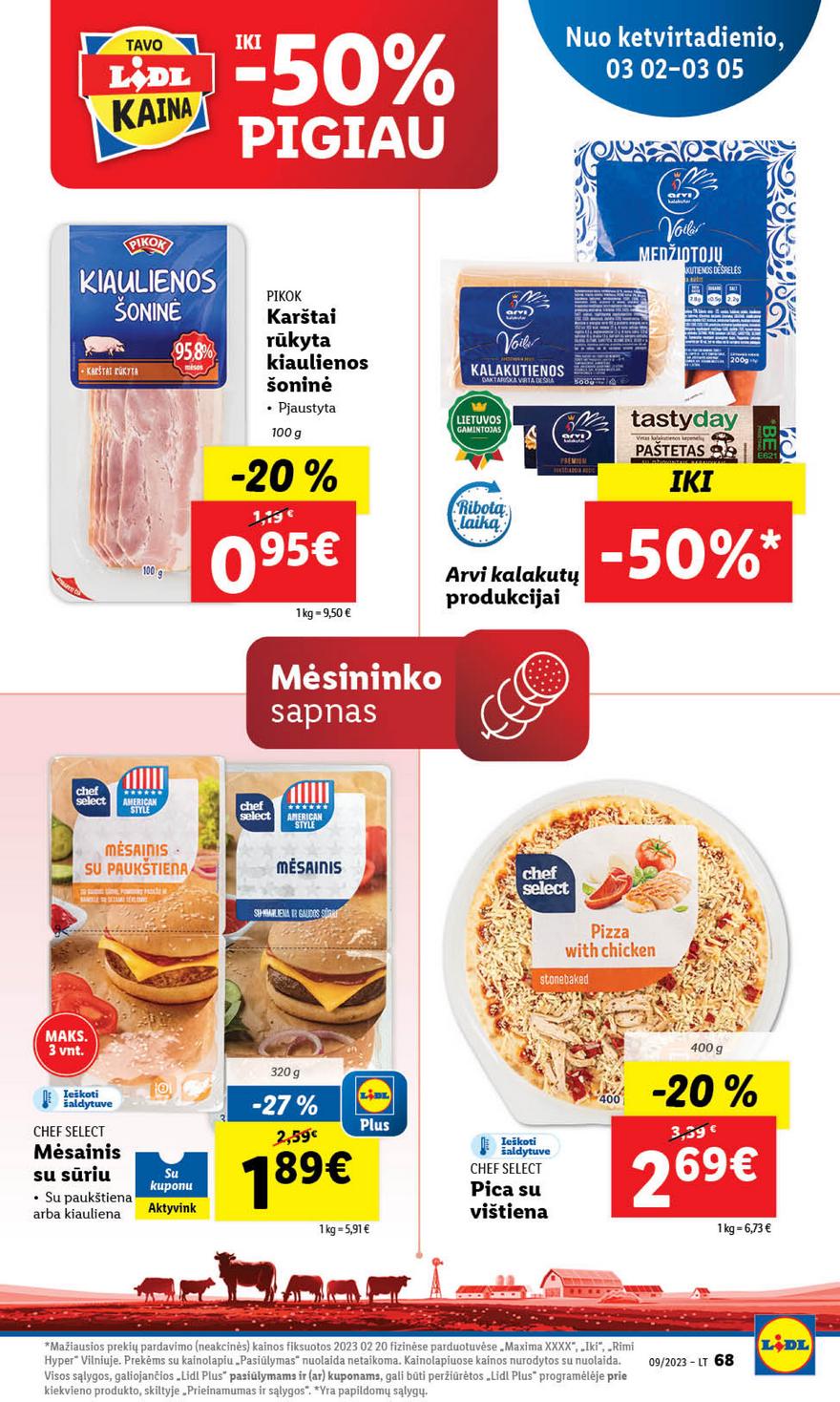 Lidl maisto prekių leidinys akcijos nuo 
  2023-02-27 iki 
  2023-03-05 | Leidinukas.lt puslapis 68