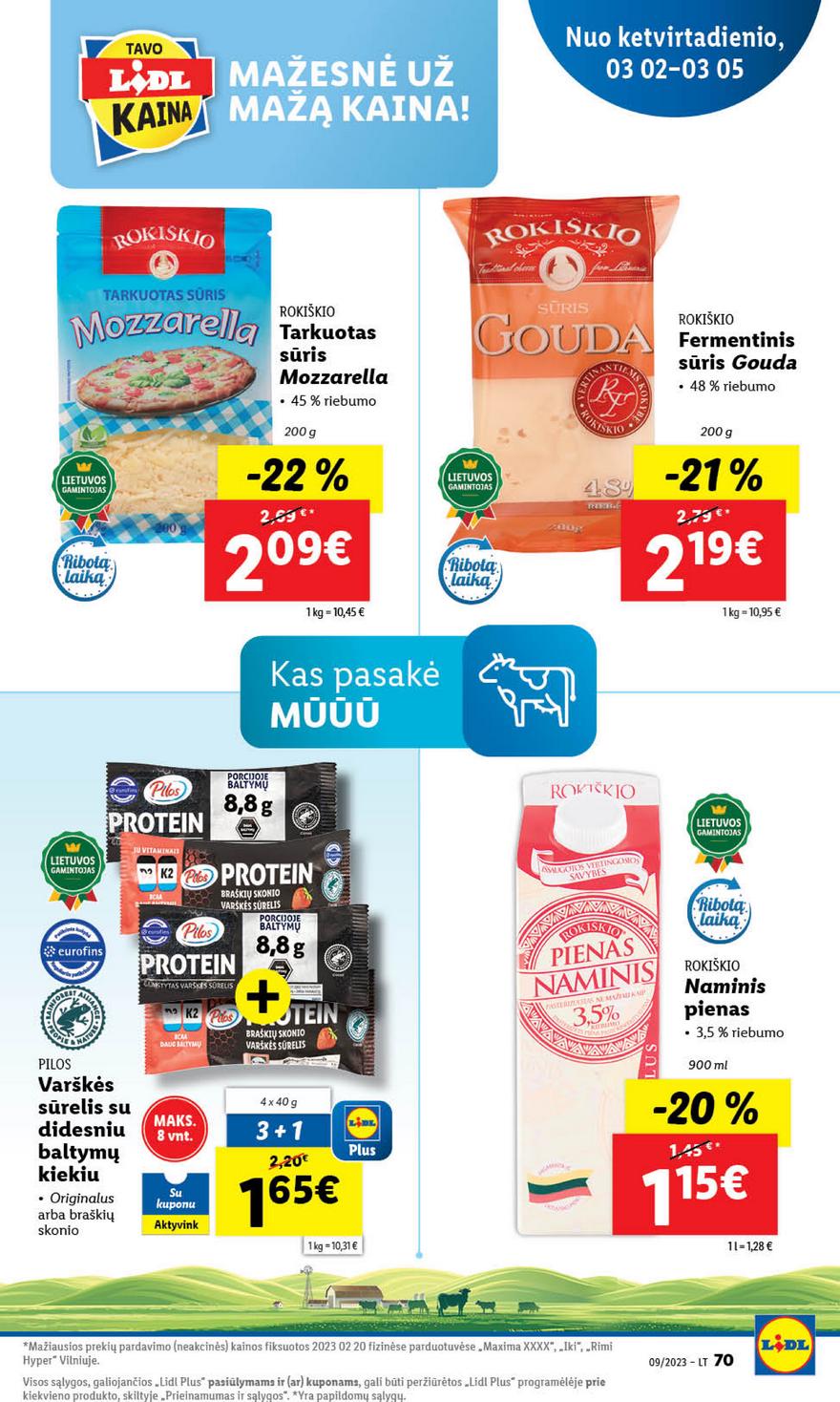 Lidl maisto prekių leidinys akcijos nuo 
  2023-02-27 iki 
  2023-03-05 | Leidinukas.lt puslapis 70