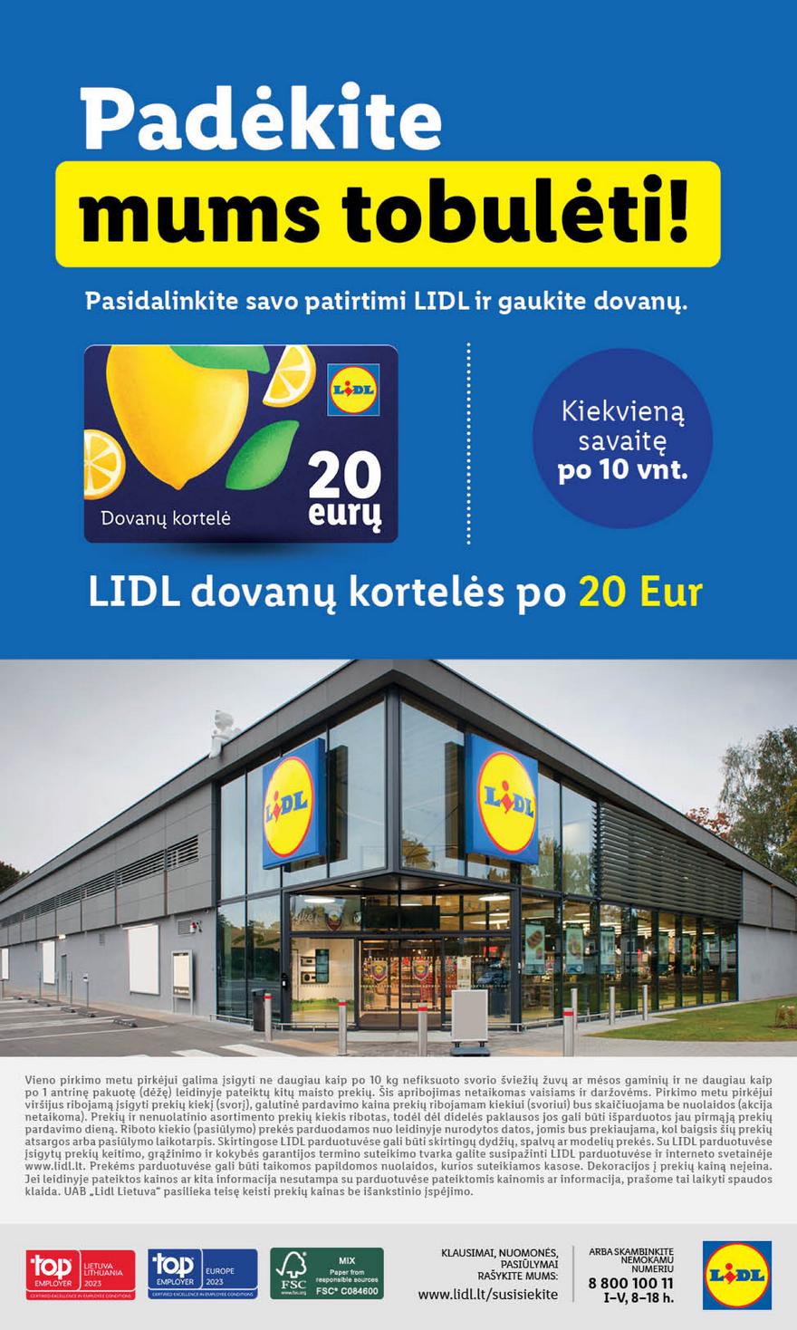 Lidl maisto prekių leidinys akcijos nuo 
  2023-02-27 iki 
  2023-03-05 | Leidinukas.lt puslapis 72