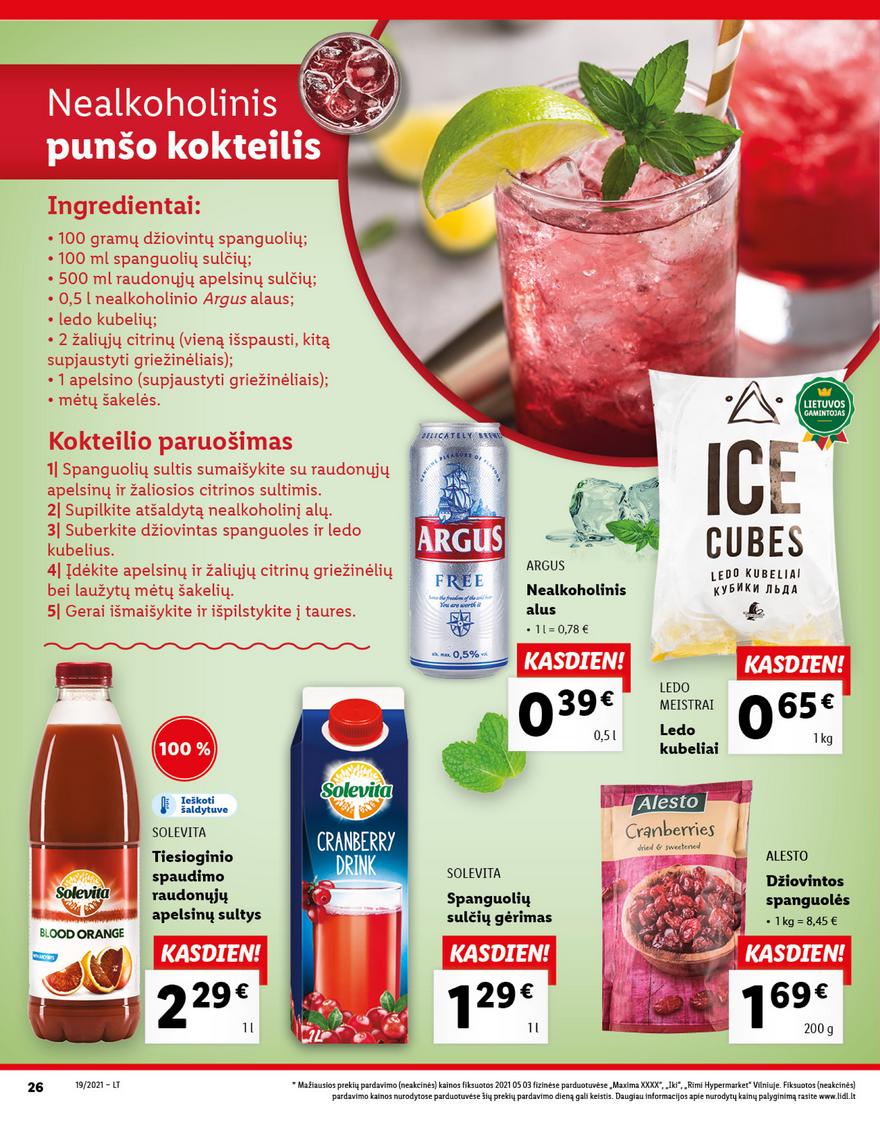 Lidl maisto prekių pasiūlymai akcijos nuo 
  2021-05-10 iki 
  2021-05-16 | Leidinukas.lt puslapis 26