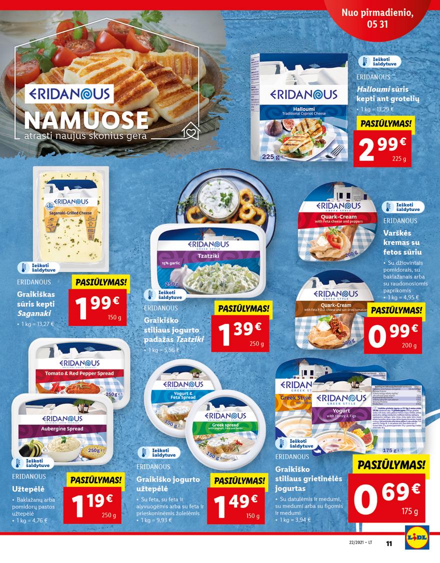 Lidl maisto prekių pasiūlymai akcijos nuo 
  2021-05-31 iki 
  2021-06-06 | Leidinukas.lt puslapis 11