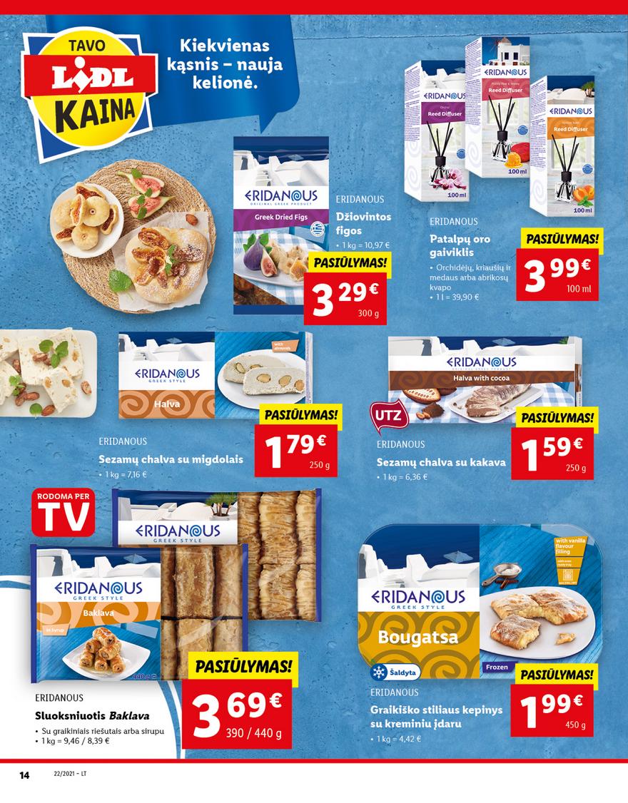 Lidl maisto prekių pasiūlymai akcijos nuo 
  2021-05-31 iki 
  2021-06-06 | Leidinukas.lt puslapis 14