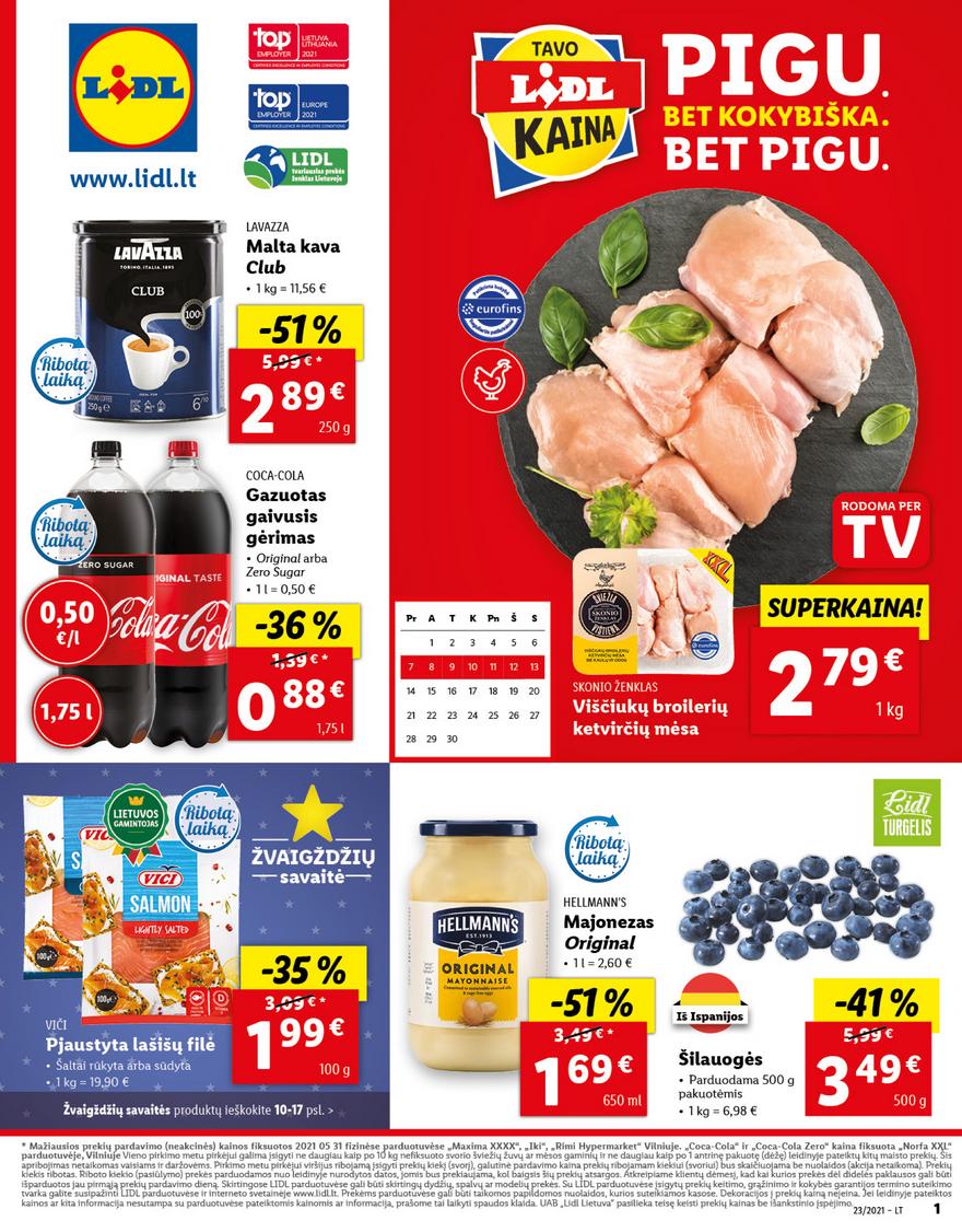 Lidl maisto prekių pasiūlymai akcijos nuo 
  2021-06-07 iki 
  2021-06-13 | Leidinukas.lt puslapis 1