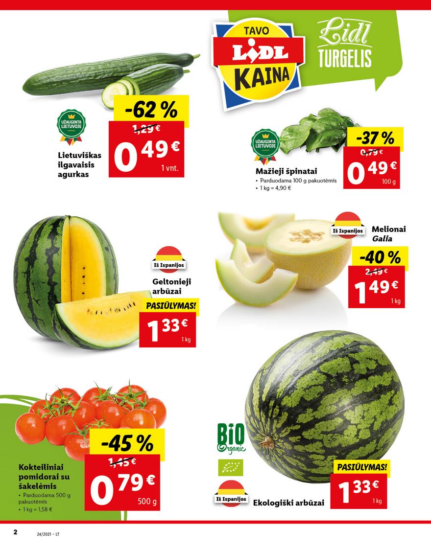 Lidl maisto prekių pasiūlymai akcijos nuo 
  2021-06-14 iki 
  2021-06-20 | Leidinukas.lt puslapis 2