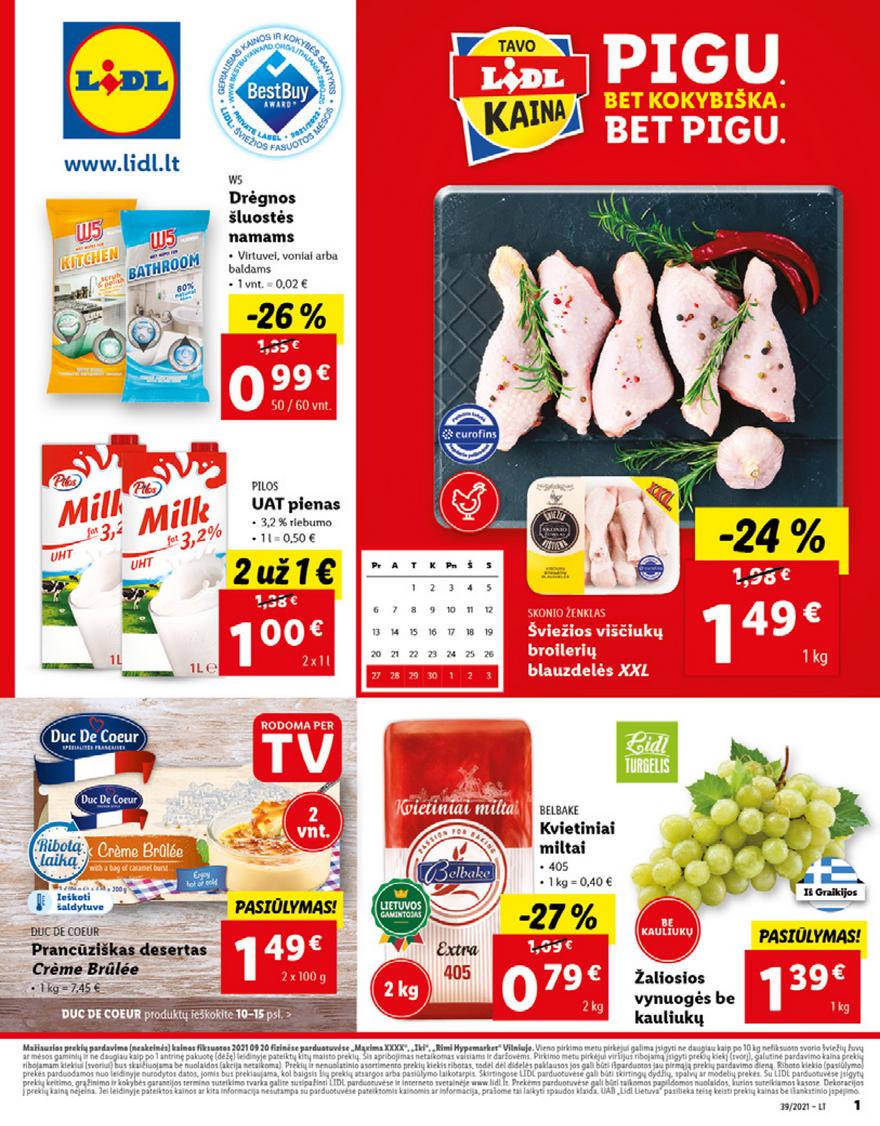 Lidl maisto prekių pasiūlymai akcijos nuo 
  2021-09-27 iki 
  2021-10-03 | Leidinukas.lt puslapis 1