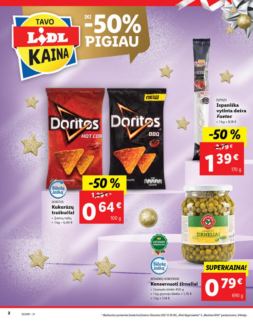 Lidl maisto prekių pasiūlymai akcijos nuo 
  2021-12-27 iki 
  2022-01-02 | Leidinukas.lt puslapis 2