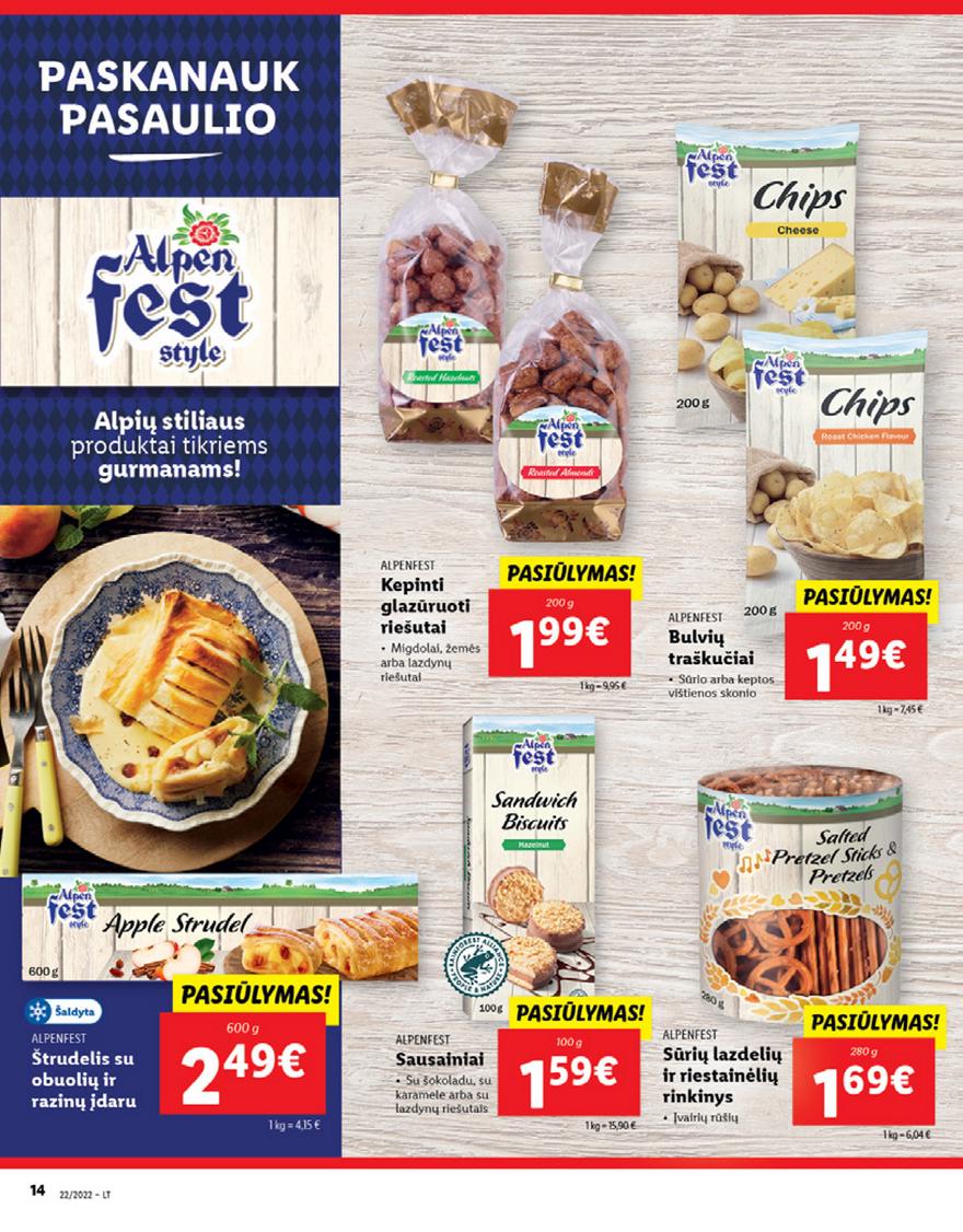 Lidl maisto prekių pasiūlymai akcijos nuo 
  2022-05-30 iki 
  2022-06-05 | Leidinukas.lt puslapis 14