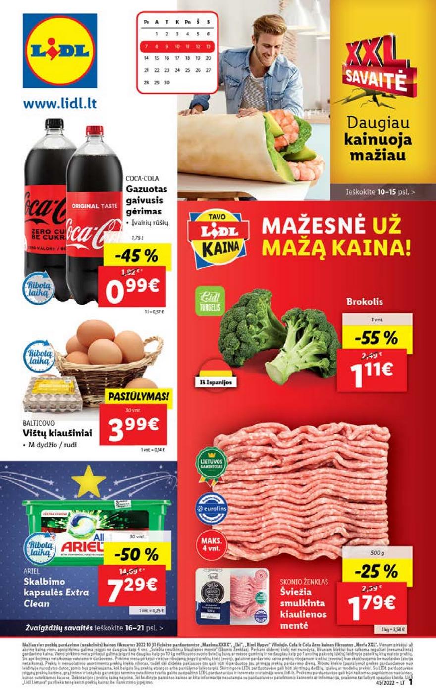 Lidl maisto prekių pasiūlymai akcijos nuo 
  2022-11-07 iki 
  2022-11-13 | Leidinukas.lt puslapis 1