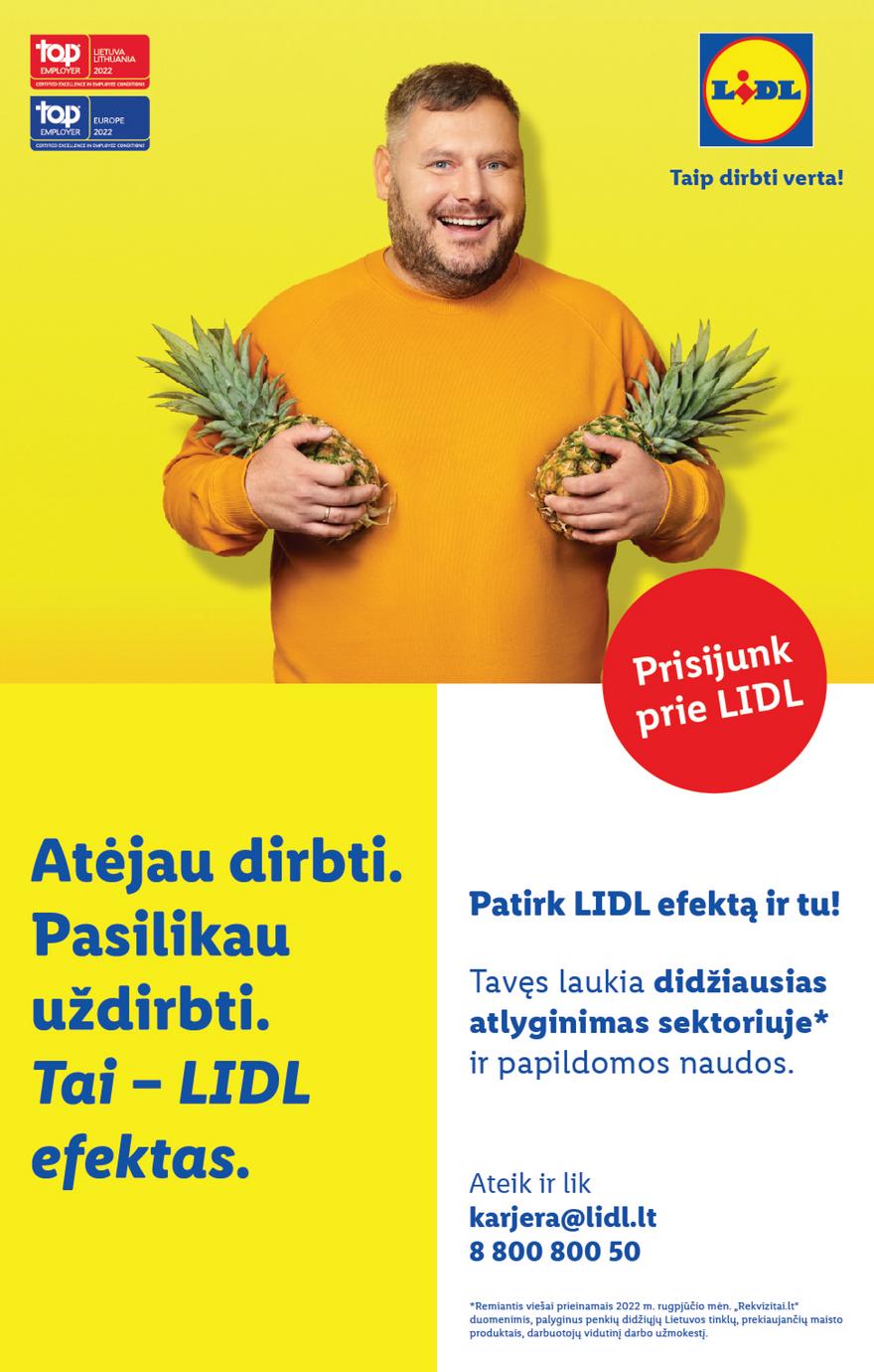 Lidl maisto prekių pasiūlymai akcijos nuo 
  2022-11-07 iki 
  2022-11-13 | Leidinukas.lt puslapis 41