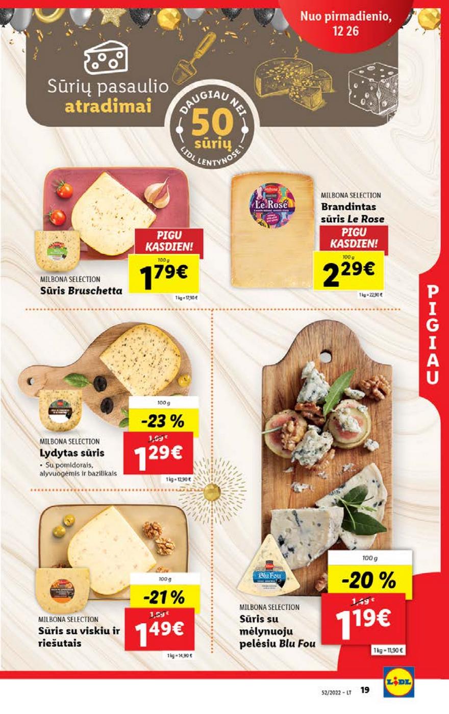 Lidl maisto prekių pasiūlymai akcijos nuo 
  2022-12-26 iki 
  2023-01-01 | Leidinukas.lt puslapis 19