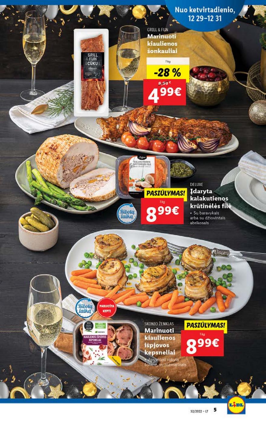 Lidl maisto prekių pasiūlymai akcijos nuo 
  2022-12-26 iki 
  2023-01-01 | Leidinukas.lt puslapis 5