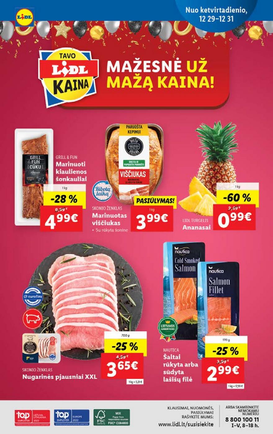 Lidl maisto prekių pasiūlymai akcijos nuo 
  2022-12-26 iki 
  2023-01-01 | Leidinukas.lt puslapis 42