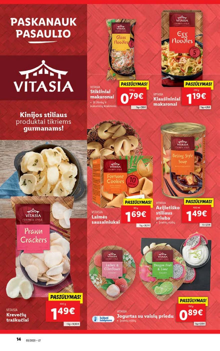 Lidl maisto prekių pasiūlymai akcijos nuo 
  2023-01-16 iki 
  2023-01-22 | Leidinukas.lt puslapis 14