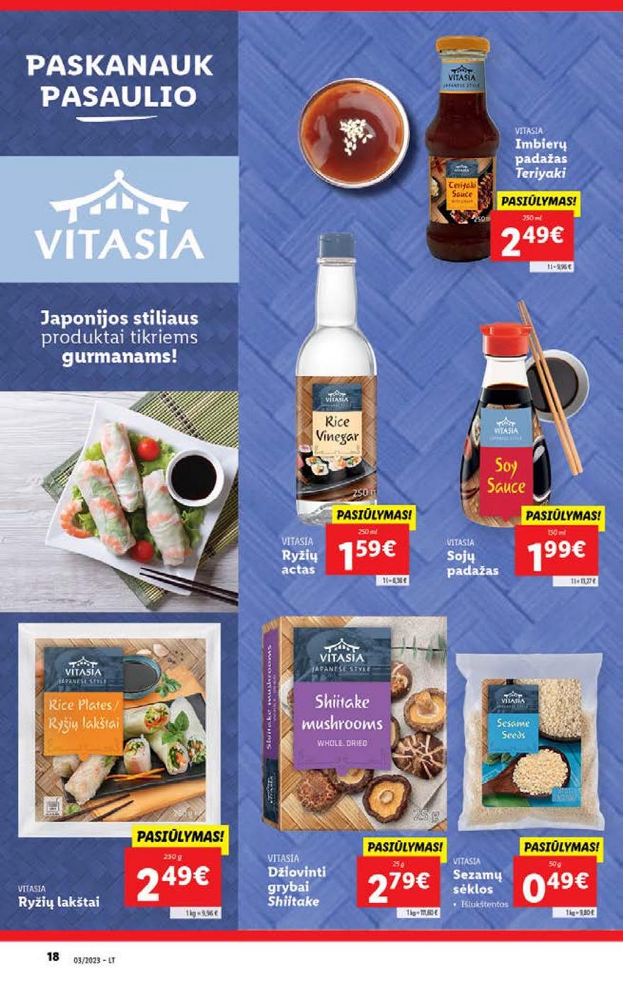 Lidl maisto prekių pasiūlymai akcijos nuo 
  2023-01-16 iki 
  2023-01-22 | Leidinukas.lt puslapis 18