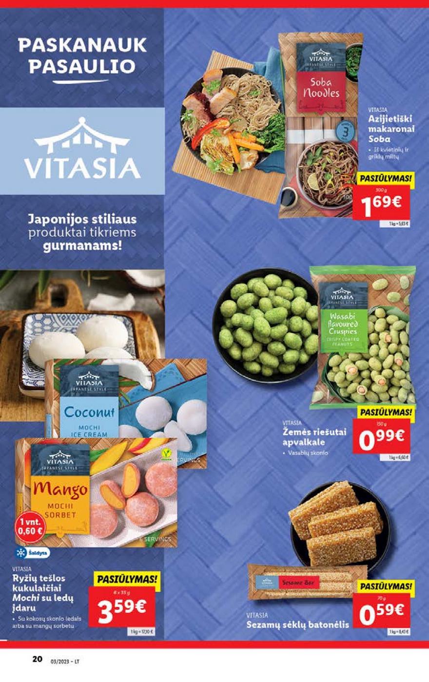 Lidl maisto prekių pasiūlymai akcijos nuo 
  2023-01-16 iki 
  2023-01-22 | Leidinukas.lt puslapis 20