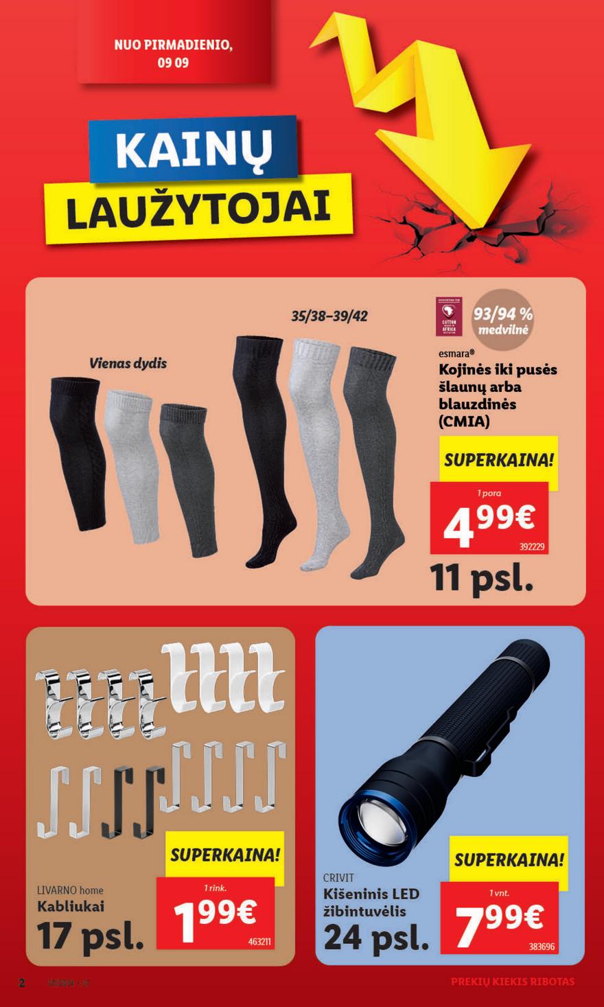 Lidl naujas leidinys akcijos nuo 
  2024-09-09 iki 
  2024-09-15 | Leidinukas.lt puslapis 2