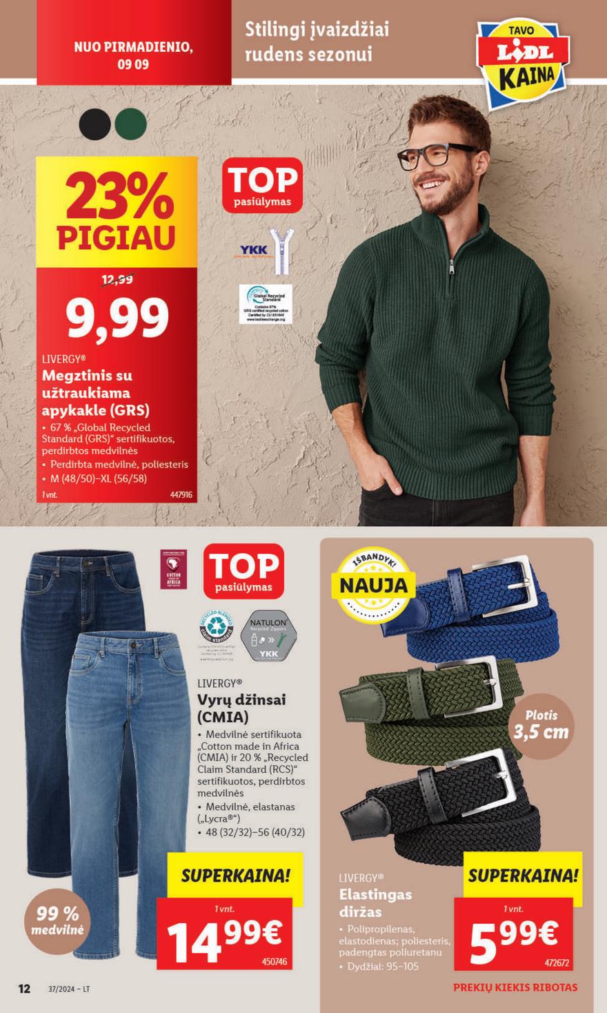 Lidl naujas leidinys akcijos nuo 
  2024-09-09 iki 
  2024-09-15 | Leidinukas.lt puslapis 12