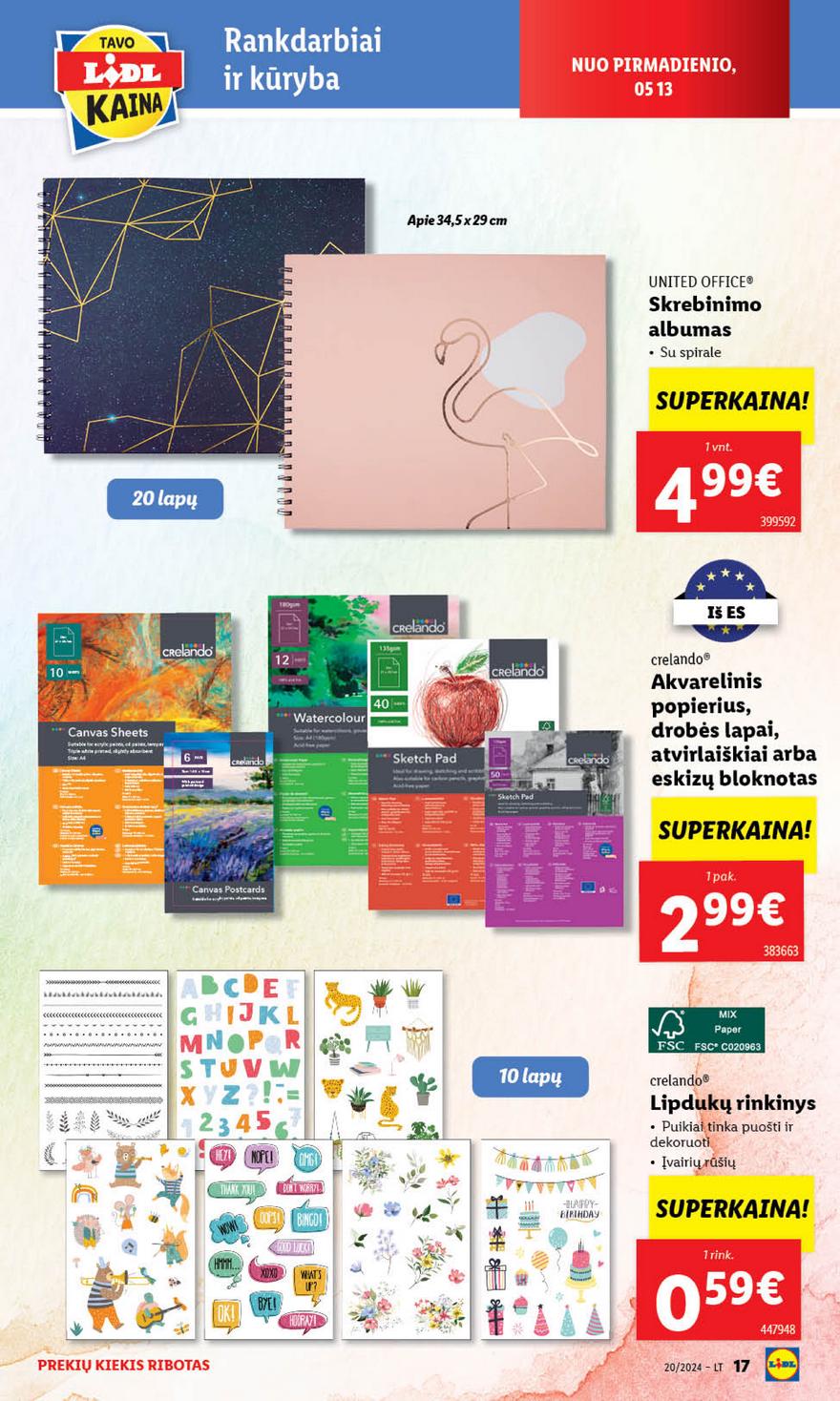 Lidl ne maisto leidinys akcijos nuo 
  2024-05-13 iki 
  2024-05-19 | Leidinukas.lt puslapis 17