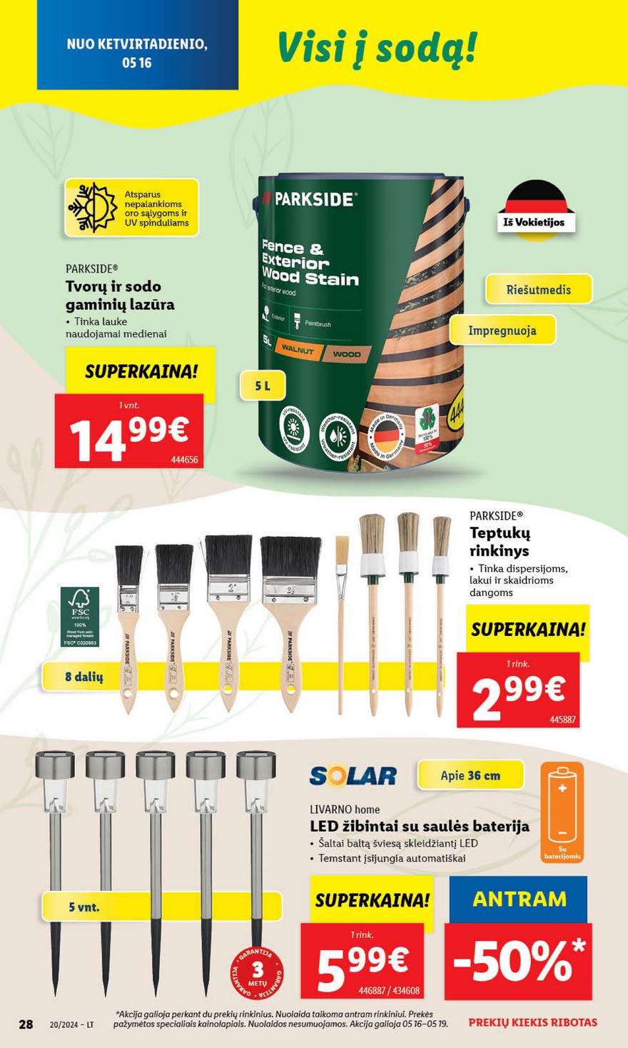 Lidl ne maisto leidinys akcijos nuo 
  2024-05-13 iki 
  2024-05-19 | Leidinukas.lt puslapis 28