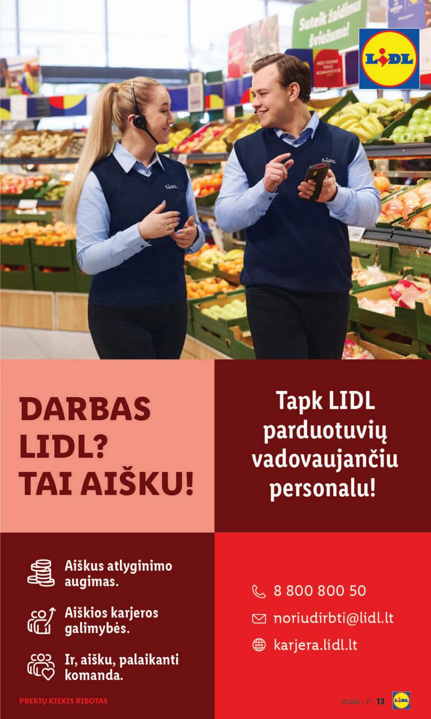 Lidl ne maisto leidinys akcijos nuo 
  2024-08-12 iki 
  2024-08-18 | Leidinukas.lt puslapis 13