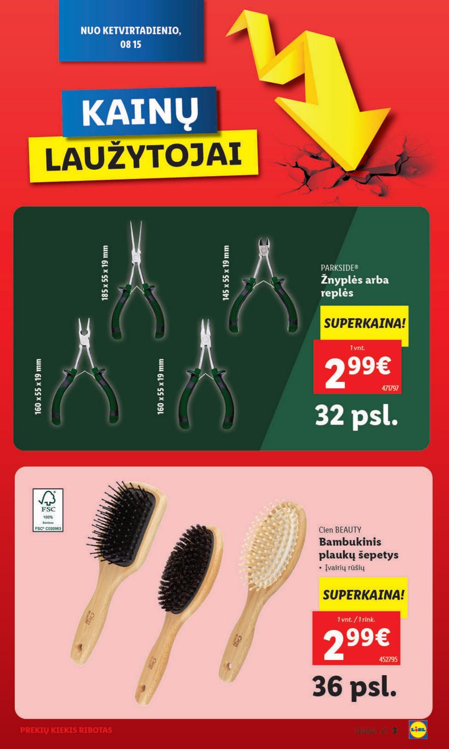 Lidl ne maisto leidinys akcijos nuo 
  2024-08-12 iki 
  2024-08-18 | Leidinukas.lt puslapis 3