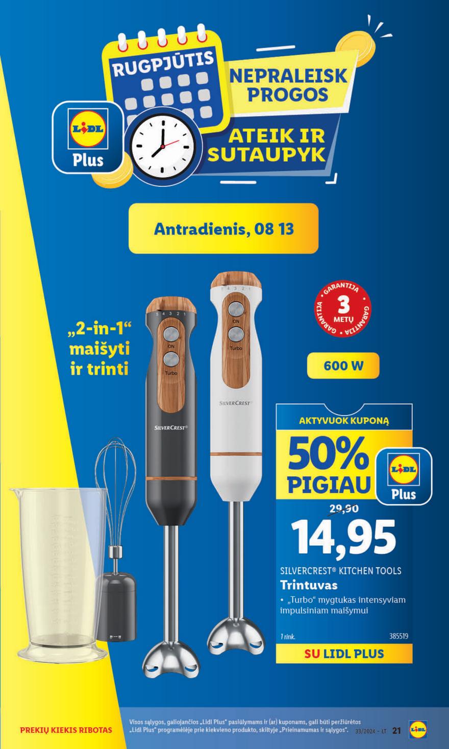 Lidl ne maisto leidinys akcijos nuo 
  2024-08-12 iki 
  2024-08-18 | Leidinukas.lt puslapis 21