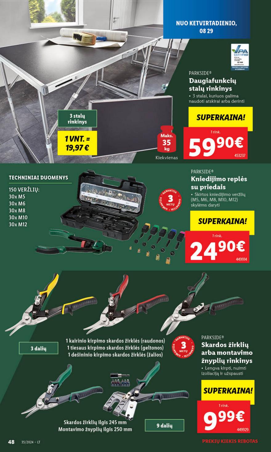 Lidl ne maisto leidinys akcijos nuo 
  2024-08-26 iki 
  2024-09-01 | Leidinukas.lt puslapis 48