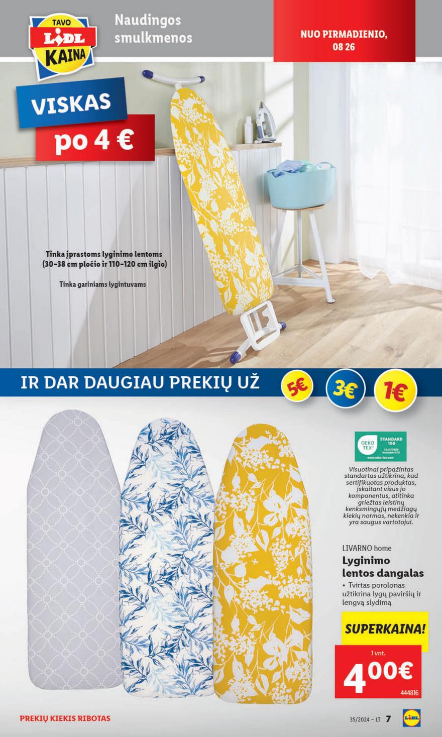 Lidl ne maisto leidinys akcijos nuo 
  2024-08-26 iki 
  2024-09-01 | Leidinukas.lt puslapis 7