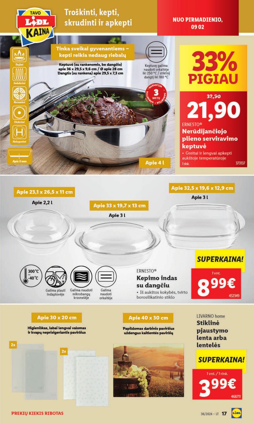 Lidl ne maisto leidinys akcijos nuo 
  2024-09-02 iki 
  2024-09-08 | Leidinukas.lt puslapis 17