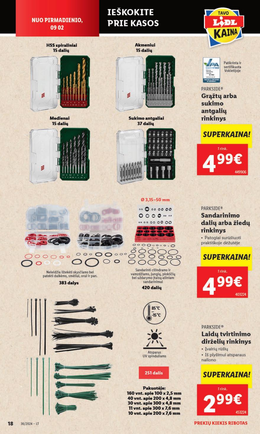 Lidl ne maisto leidinys akcijos nuo 
  2024-09-02 iki 
  2024-09-08 | Leidinukas.lt puslapis 18