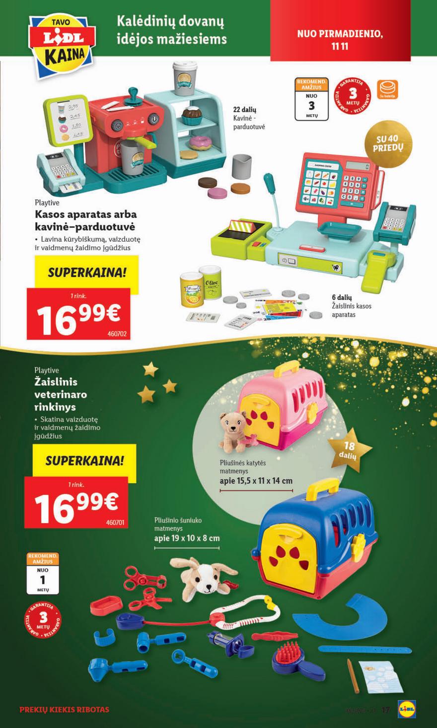 Lidl ne maisto leidinys akcijos nuo 
  2024-11-11 iki 
  2024-11-17 | Leidinukas.lt puslapis 17