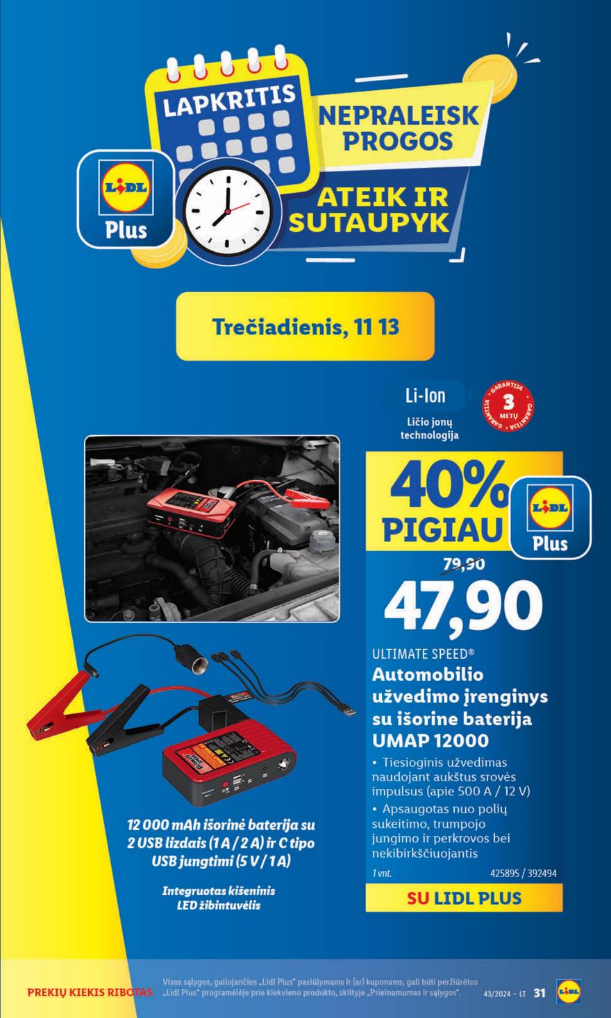 Lidl ne maisto leidinys akcijos nuo 
  2024-11-11 iki 
  2024-11-17 | Leidinukas.lt puslapis 31