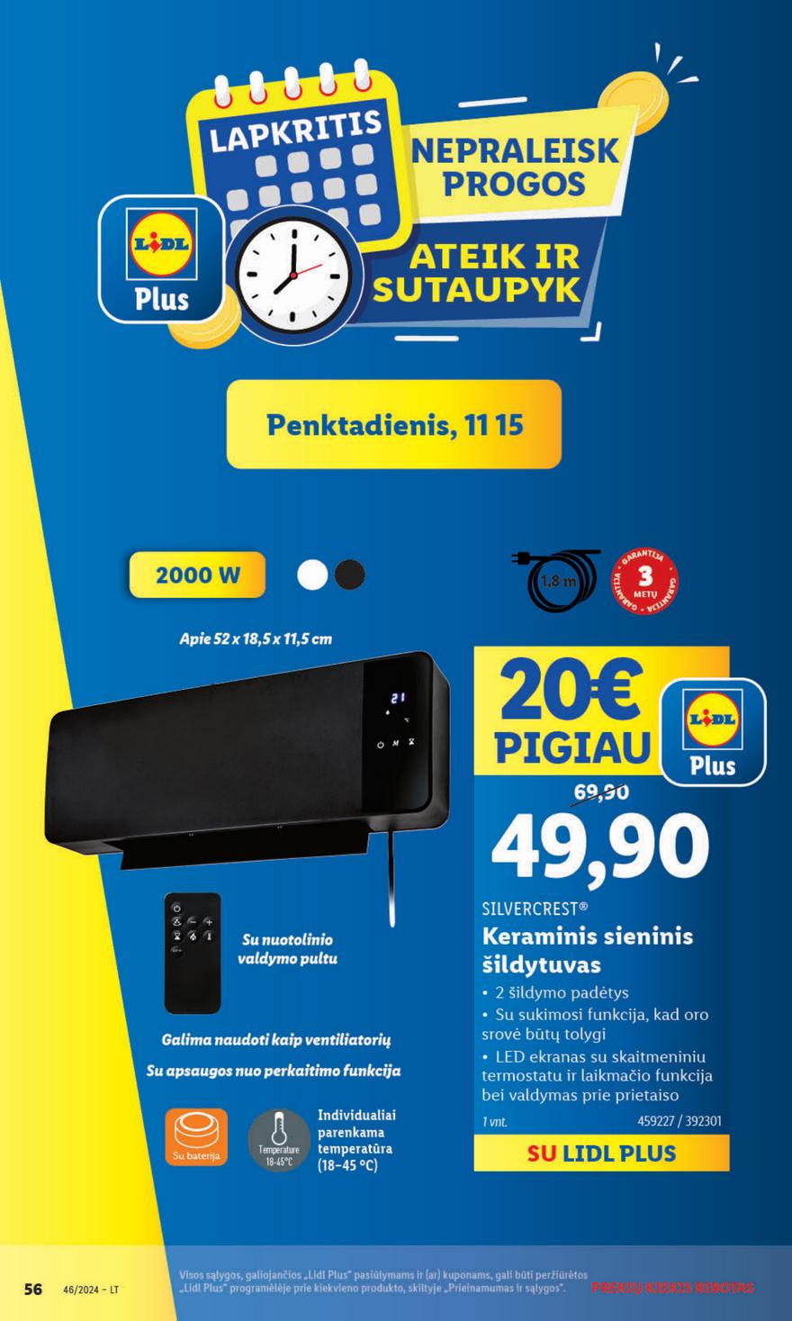 Lidl ne maisto leidinys akcijos nuo 
  2024-11-11 iki 
  2024-11-17 | Leidinukas.lt puslapis 56