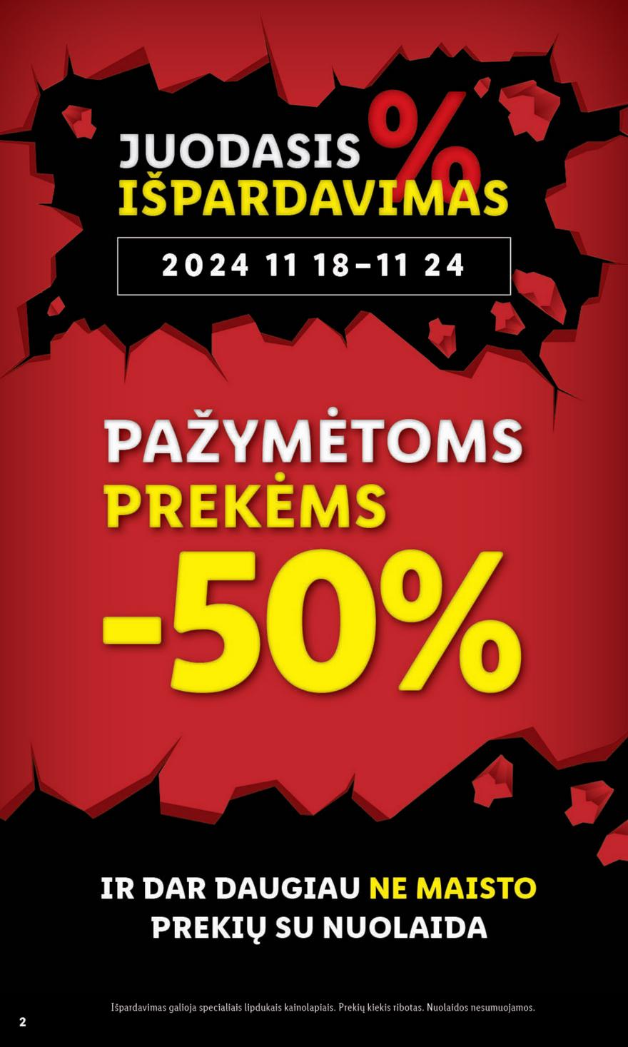 Lidl ne maisto leidinys akcijos nuo 
  2024-11-18 iki 
  2024-11-24 | Leidinukas.lt puslapis 2