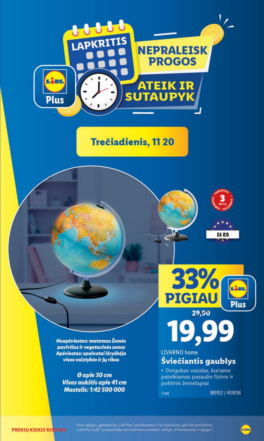 Lidl ne maisto leidinys akcijos nuo 
  2024-11-18 iki 
  2024-11-24 | Leidinukas.lt puslapis 35