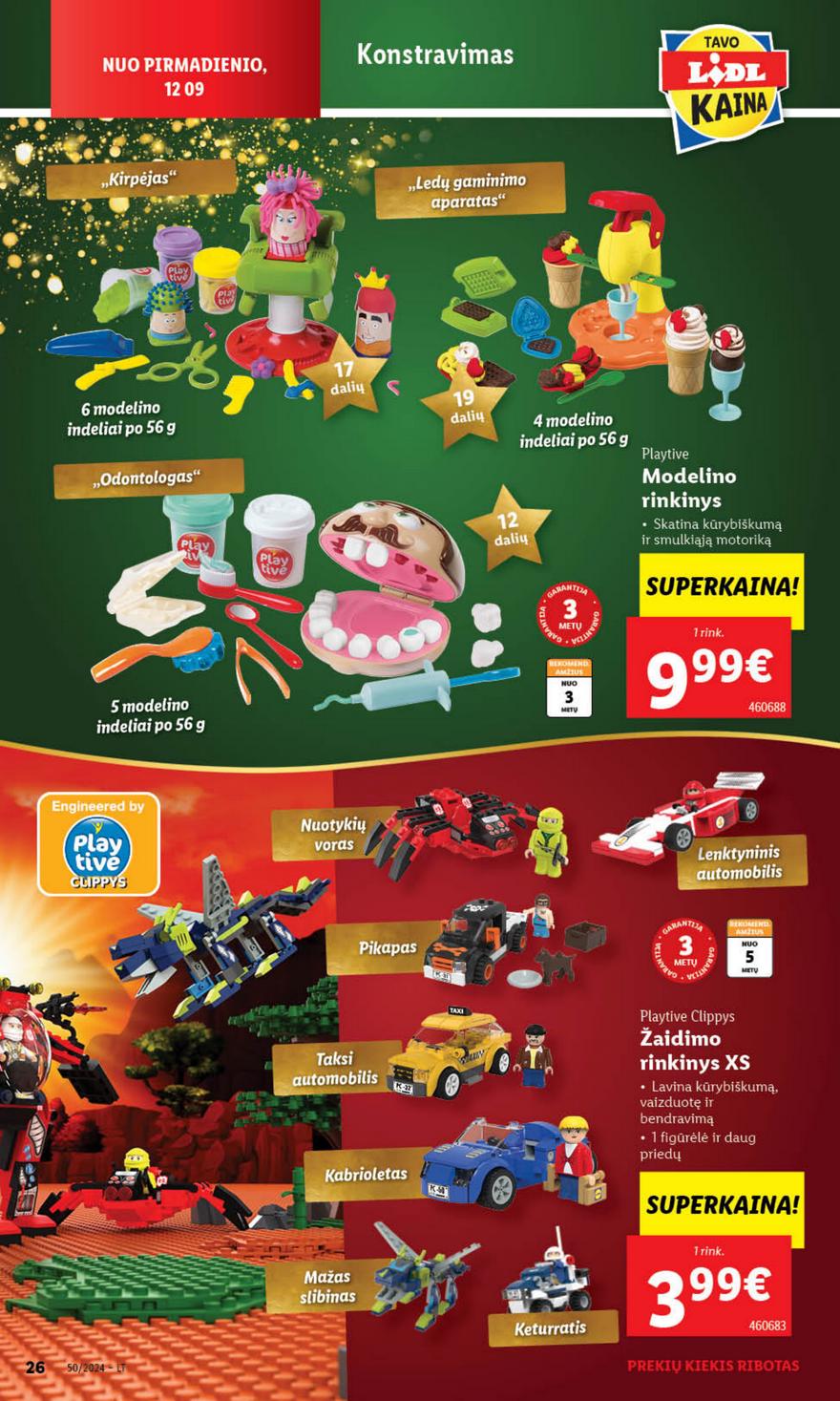 Lidl ne maisto leidinys akcijos nuo 
  2024-12-09 iki 
  2024-12-15 | Leidinukas.lt puslapis 26