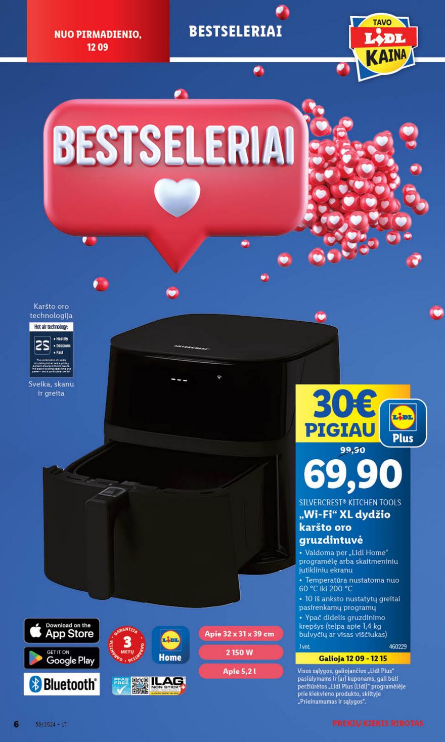 Lidl ne maisto leidinys akcijos nuo 
  2024-12-09 iki 
  2024-12-15 | Leidinukas.lt puslapis 6