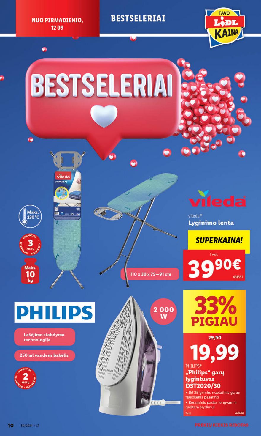 Lidl ne maisto leidinys akcijos nuo 
  2024-12-09 iki 
  2024-12-15 | Leidinukas.lt puslapis 10