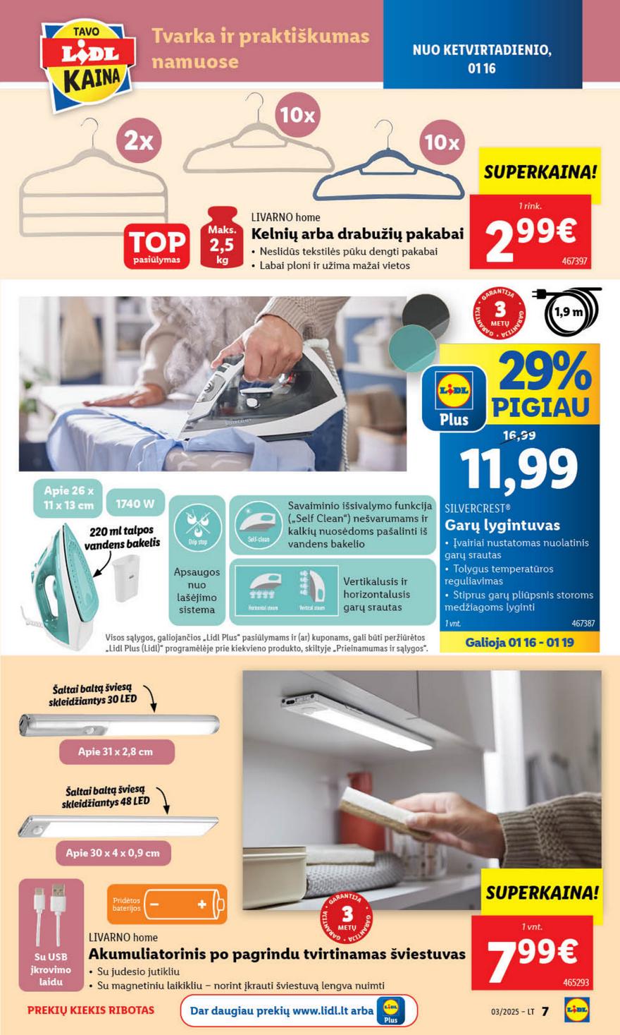 Lidl ne maisto leidinys akcijos nuo 
  2025-01-13 iki 
  2025-01-19 | Leidinukas.lt puslapis 37