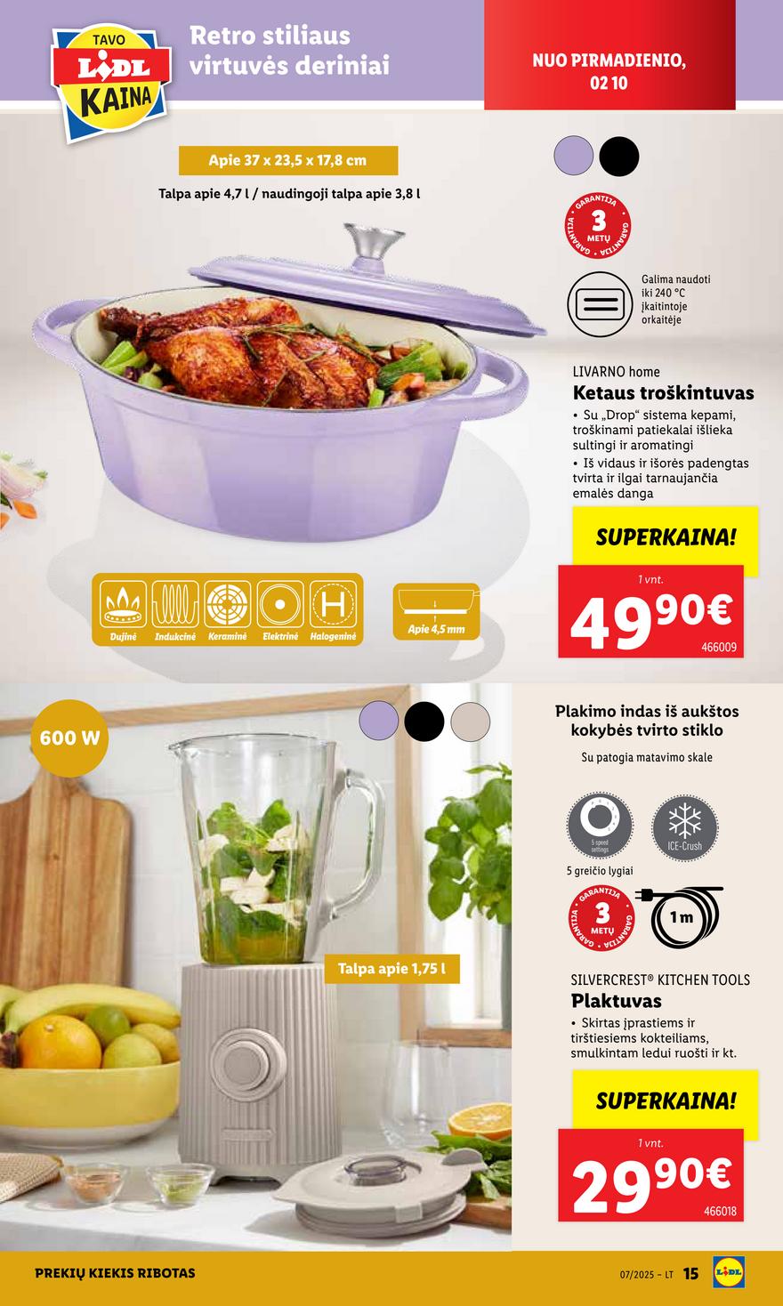 Lidl ne maisto leidinys akcijos nuo 
  2025-02-10 iki 
  2025-02-16 | Leidinukas.lt puslapis 15