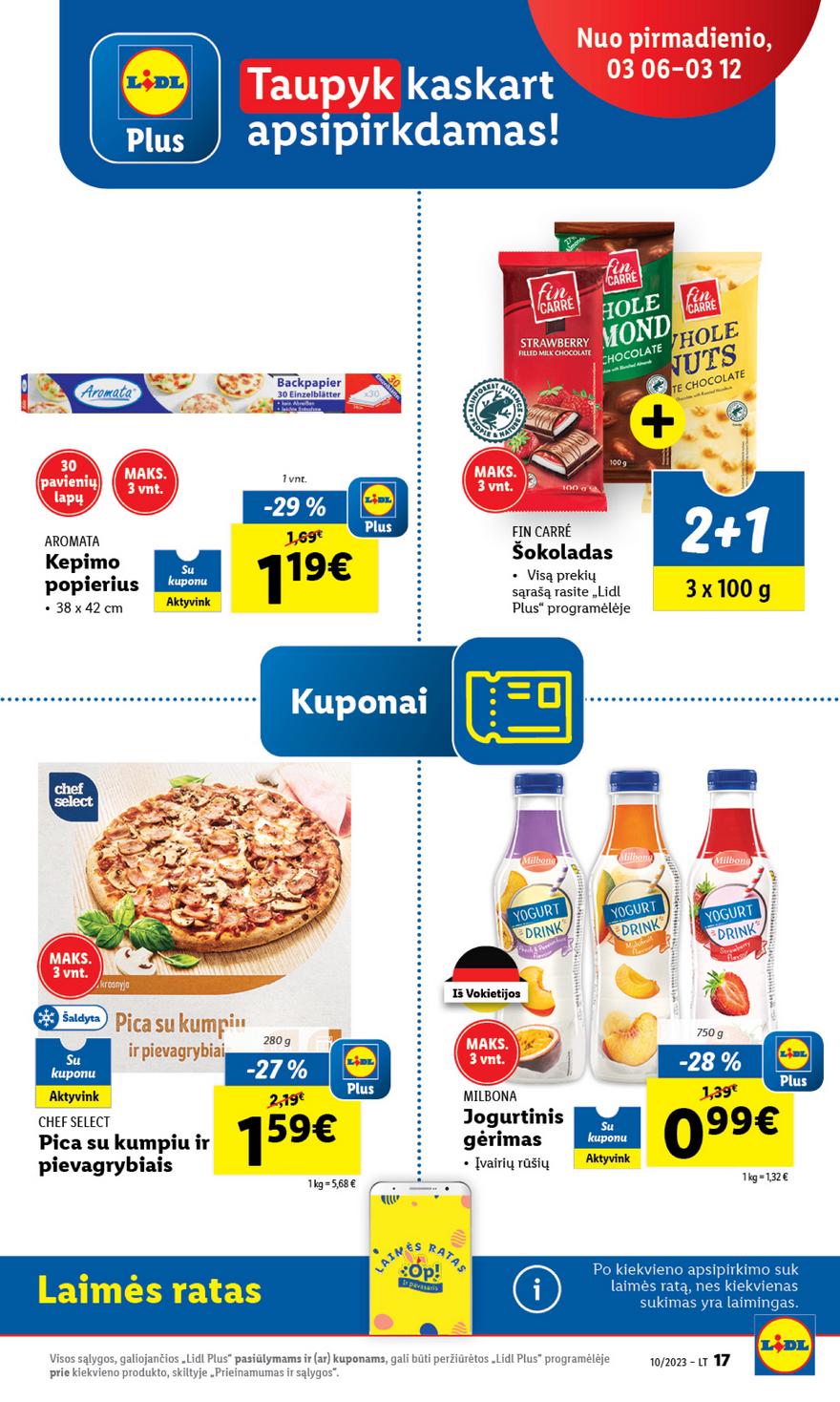 Lidl pasiūlymai akcijos nuo 
  2023-03-03 iki 
  2023-03-12 | Leidinukas.lt puslapis 17