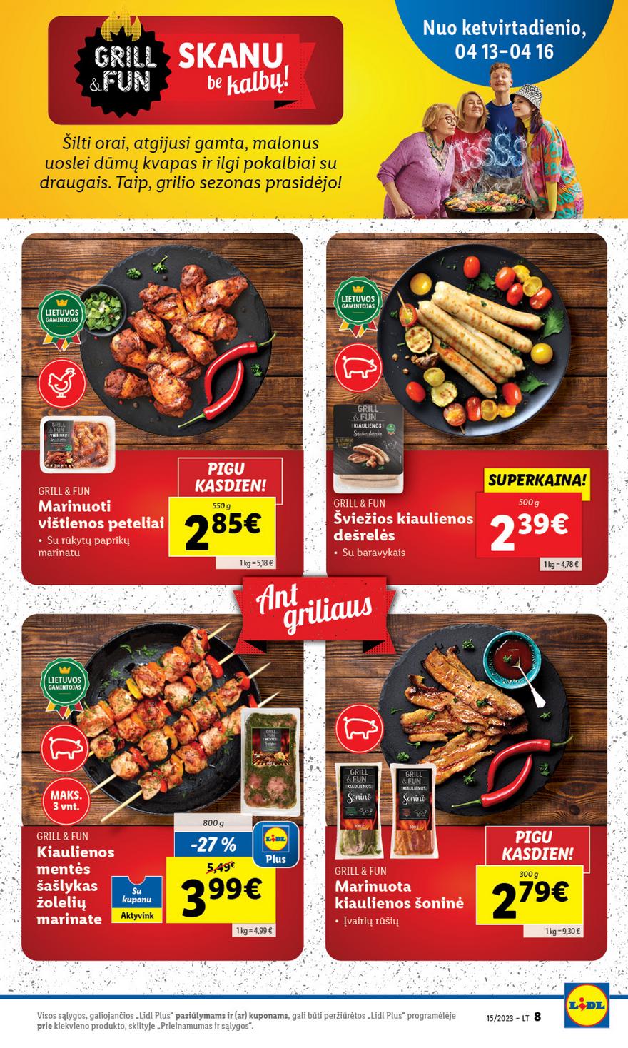 Lidl pasiūlymai akcijos nuo 
  2023-04-10 iki 
  2023-04-16 | Leidinukas.lt puslapis 8