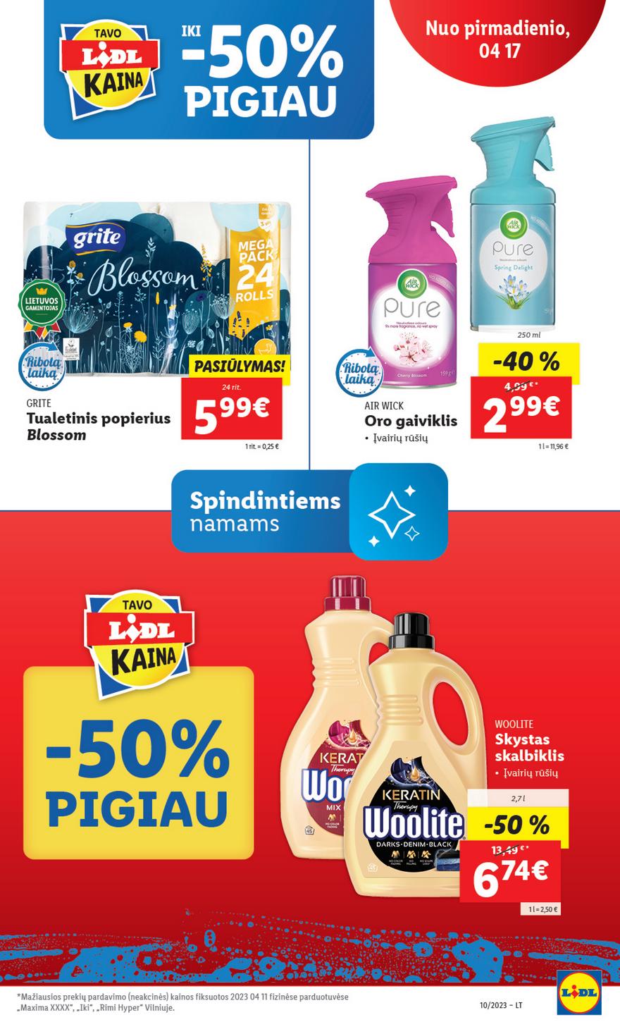 Lidl pasiūlymai akcijos nuo 
  2023-04-17 iki 
  2023-04-23 | Leidinukas.lt puslapis 62