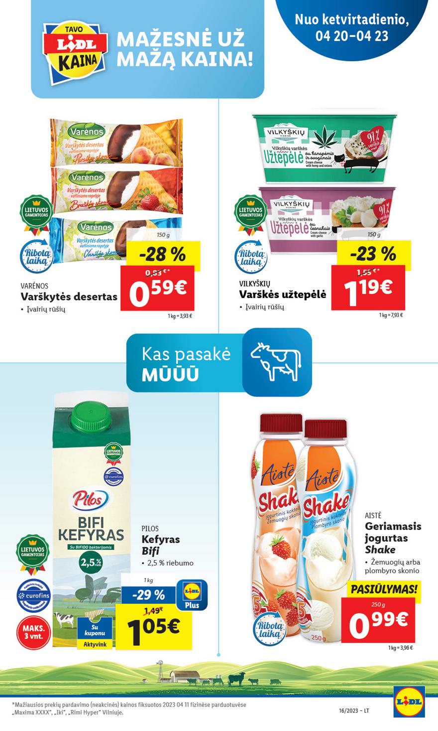 Lidl pasiūlymai akcijos nuo 
  2023-04-17 iki 
  2023-04-23 | Leidinukas.lt puslapis 73