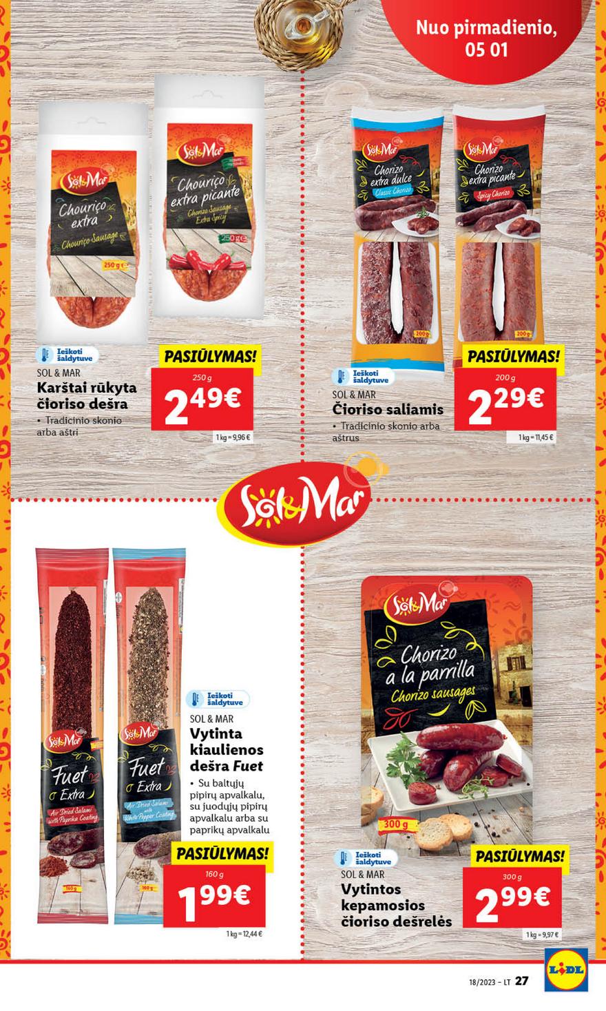 Lidl pasiūlymai akcijos nuo 
  2023-05-01 iki 
  2023-05-07 | Leidinukas.lt puslapis 27